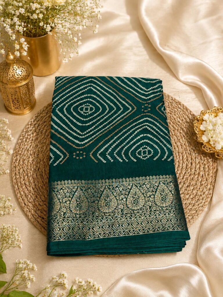 Neelam Green Saree M